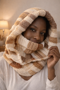 Cozy Grace Hooded Cowl